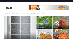 Desktop Screenshot of frau.cz